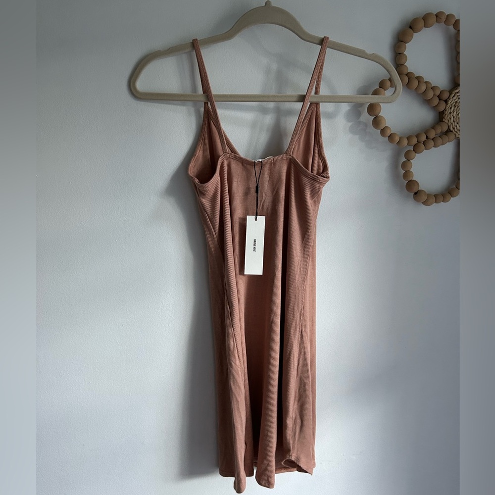 ***NWT Joah Brown Slip Dress size S/M - Picture 3 of 3